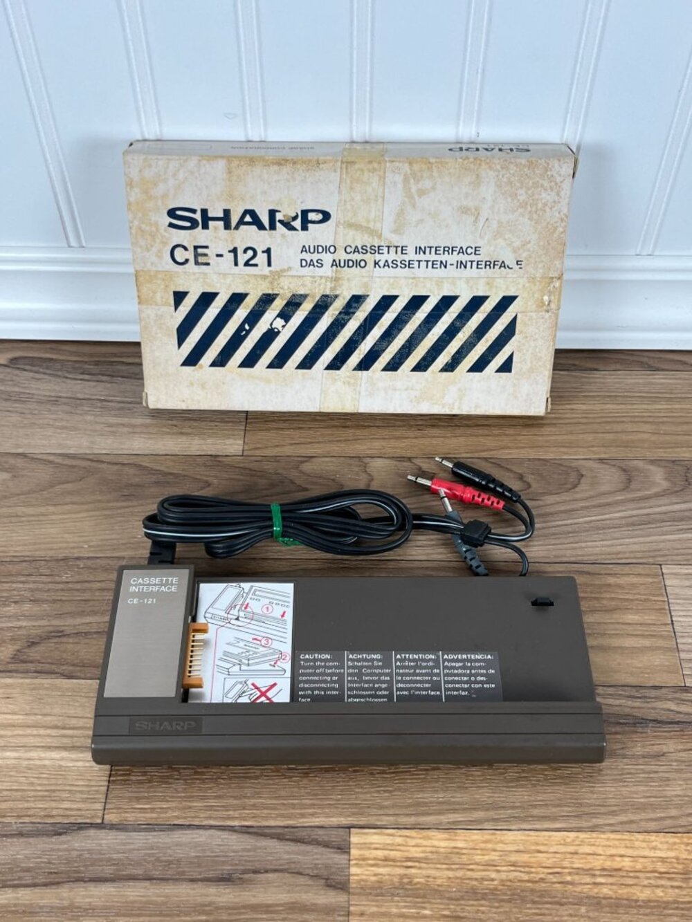 Sharp CE-121 Audio Cassette Interface for PC-1211 Pocket Computer